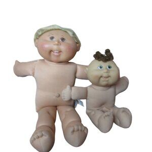 Set of 2 Cabbage Patch Boy Dolls - 16" 2007 - 10" 2005